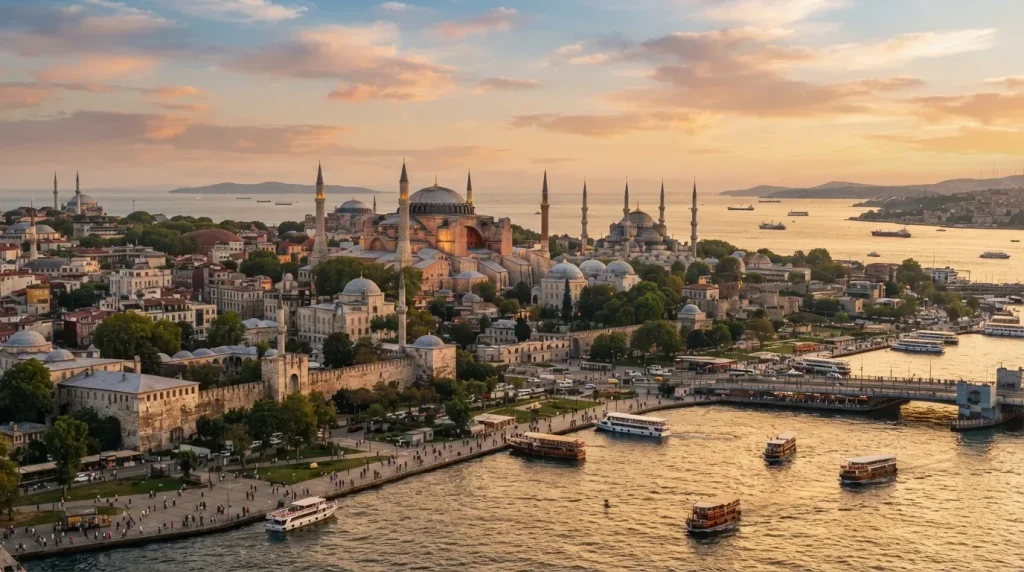 İstanbul'un Tarihi Yarımada'sında 3 Gün: Ayasofya, Topkapı Sarayı ve Yerebatan Sarnıcı Rehberi