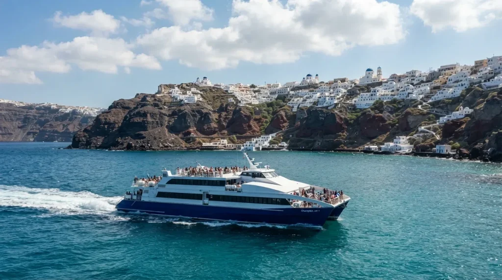 Yunan Adaları Feribot Rotası: Santorini, Mykonos ve Naxos Arasında Ulaşım Rehberi
