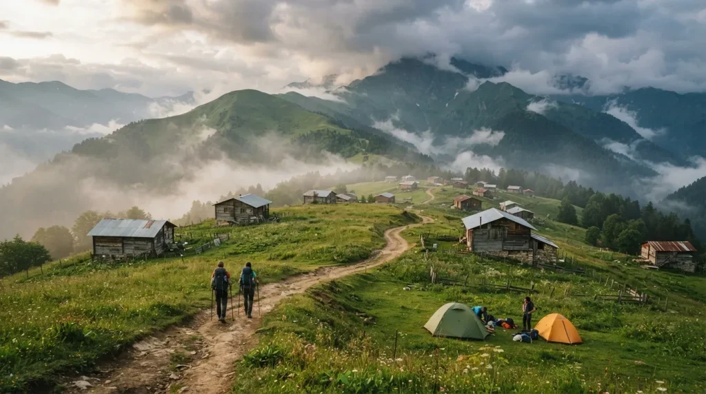 Geleneksel Yayla Kültürü: Ayder'den Pokut'a Karadeniz'de Kamp ve Doğa Yürüyüşü Rotası