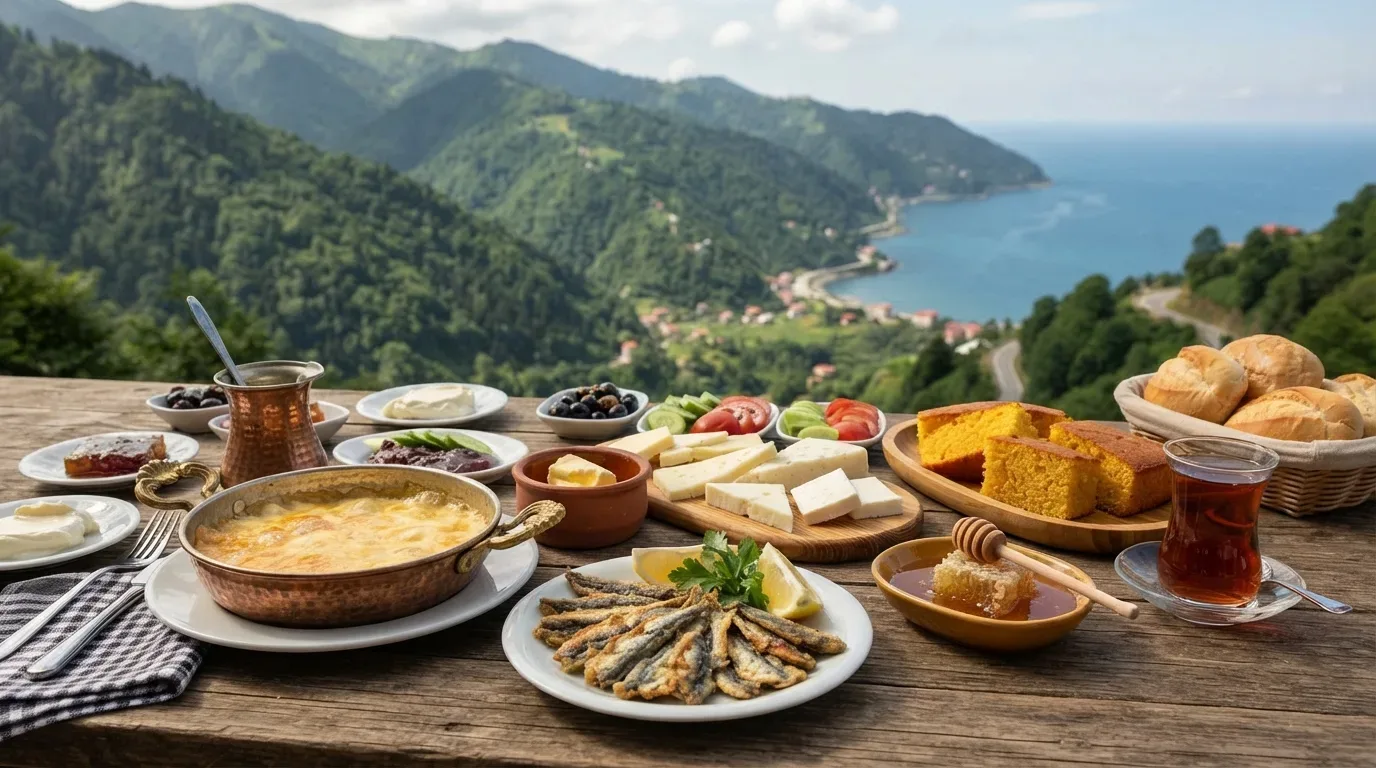 Trabzon'da Karadeniz Mutfağı: Kuymak, Hamsi ve Yayla Kahvaltıları İçin En İyi Mekanlar